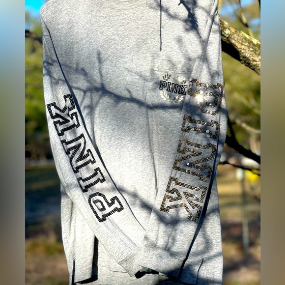 Victoria Secret PINK Long Sleeve Bling - Picture 5 of 14